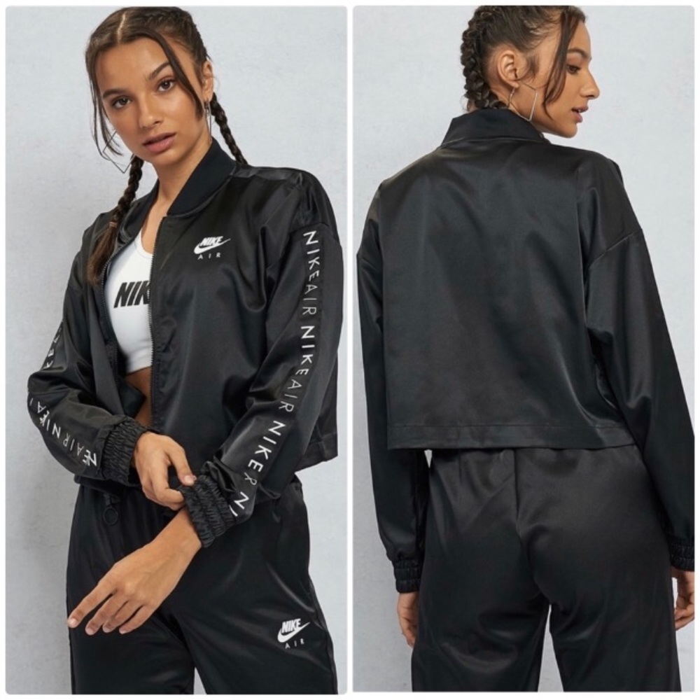 Nike Satin Bomber Jacket